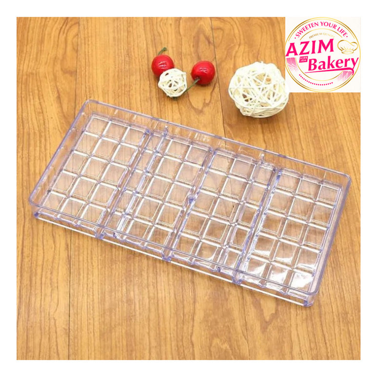 3D CHOCOLATE BAR MAKER POLYCARBONATE BY AZIM BAKERY