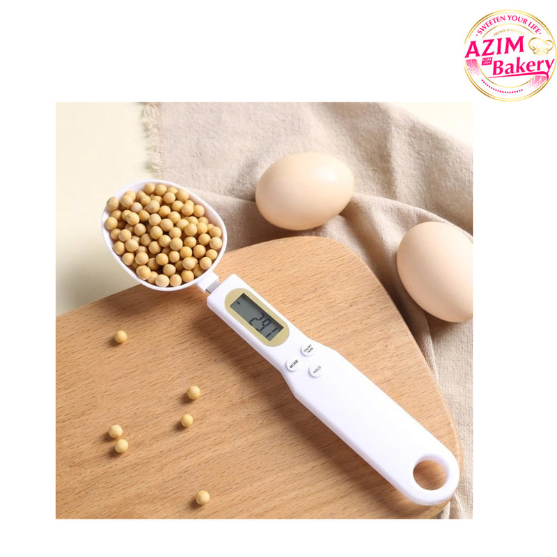 (RANDOM COLOUR) Digital Measuring Spoon Scale Electronic Spoon Weight  500g/0.1g  Baking Spoon Scale BY AZIM BAKERY