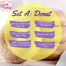 Set Donat With Doughnut Silicone Mold Donut Cutter