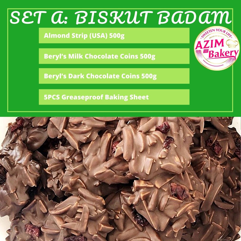 Set Raya Almond Crunchy Chocolate Beryl’s