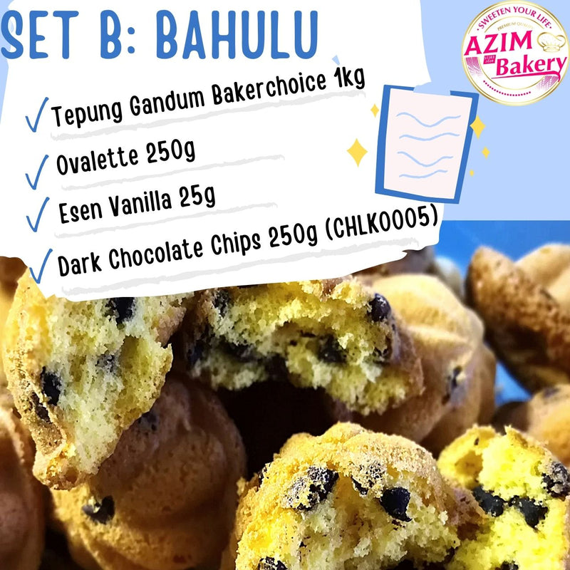 Set Raya Kuih Bahulu Berperisa