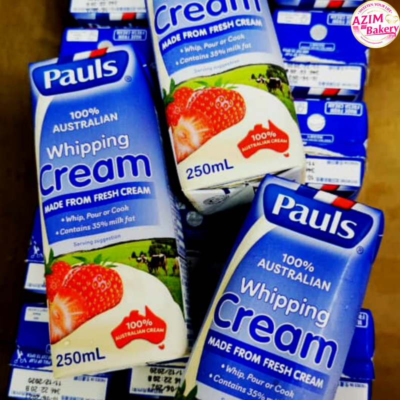 Pauls Whipping Cream 250ml