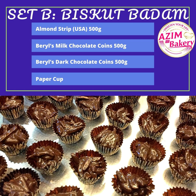 Set Raya Almond Crunchy Chocolate Beryl’s