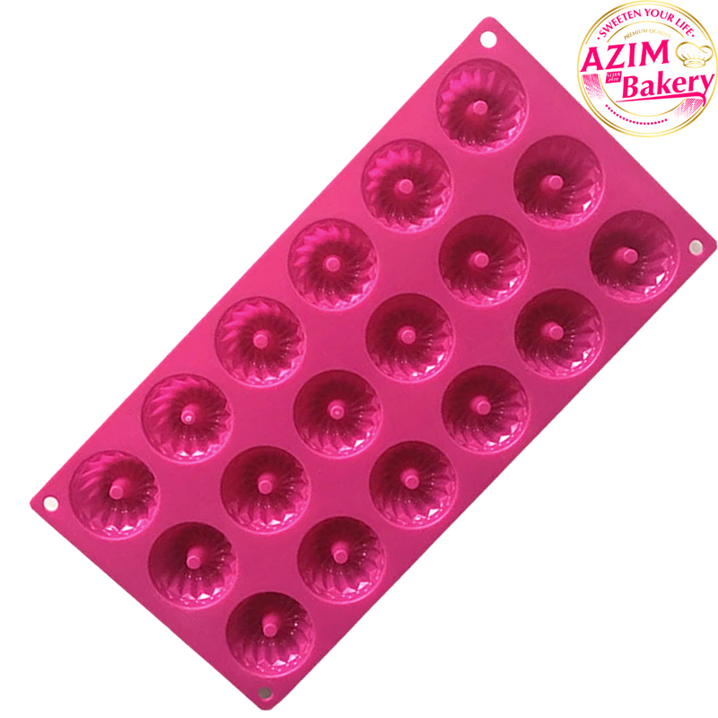 Acuan 18 Cavity Chiffon Silicone Mold