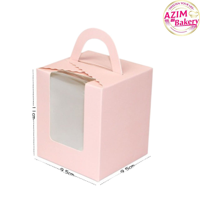 Cupcake Single Box With Holder (1PC)