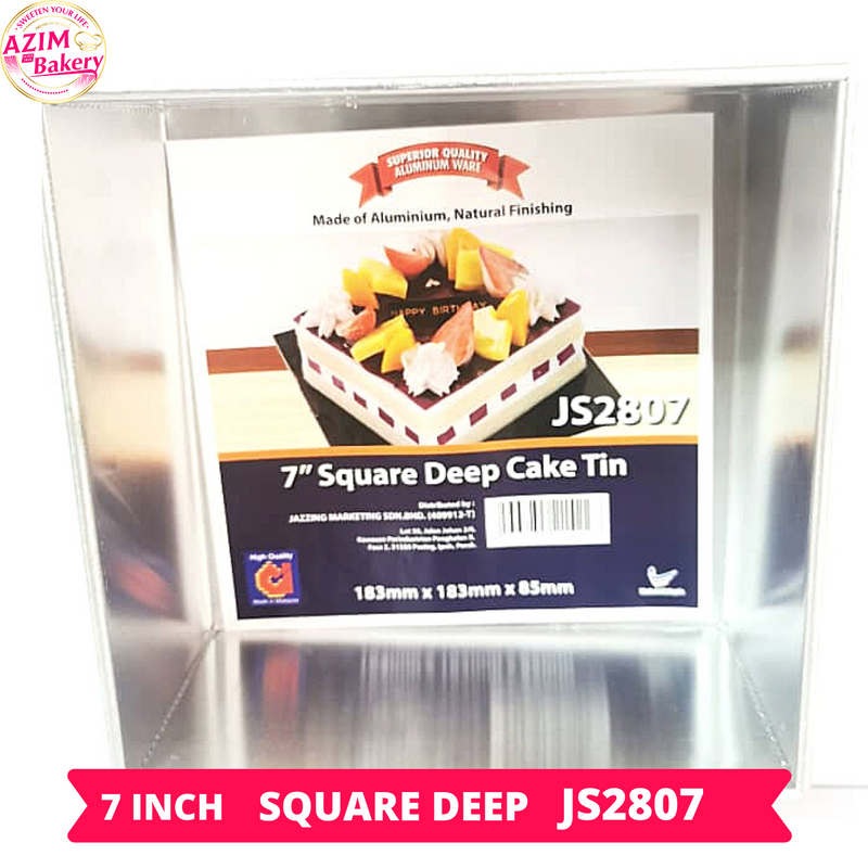 Square Deep Cake Tin (Not LB)