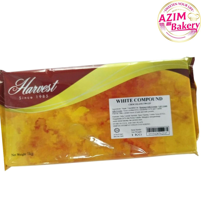 Harvest White Choc Bar 1kg