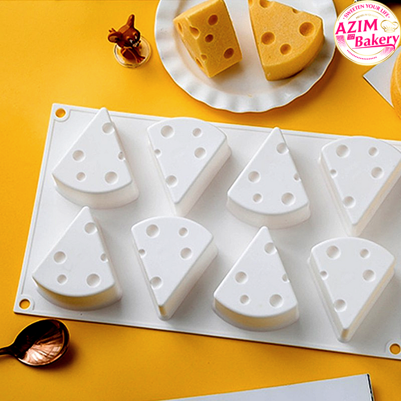 8 Cavity Silicone Cheese Mold