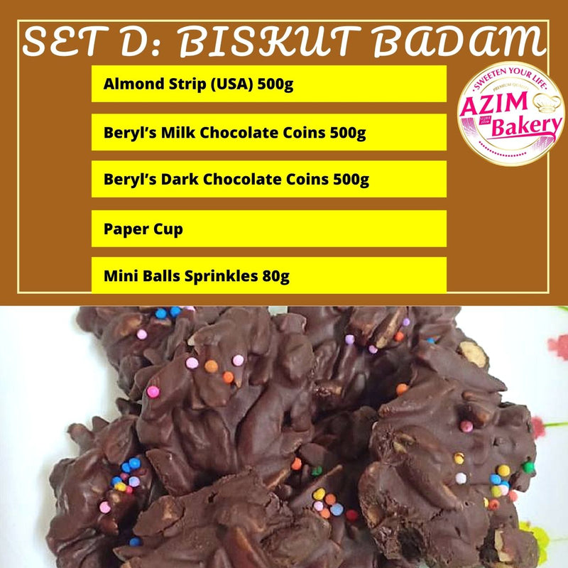 Set Raya Almond Crunchy Chocolate Beryl’s