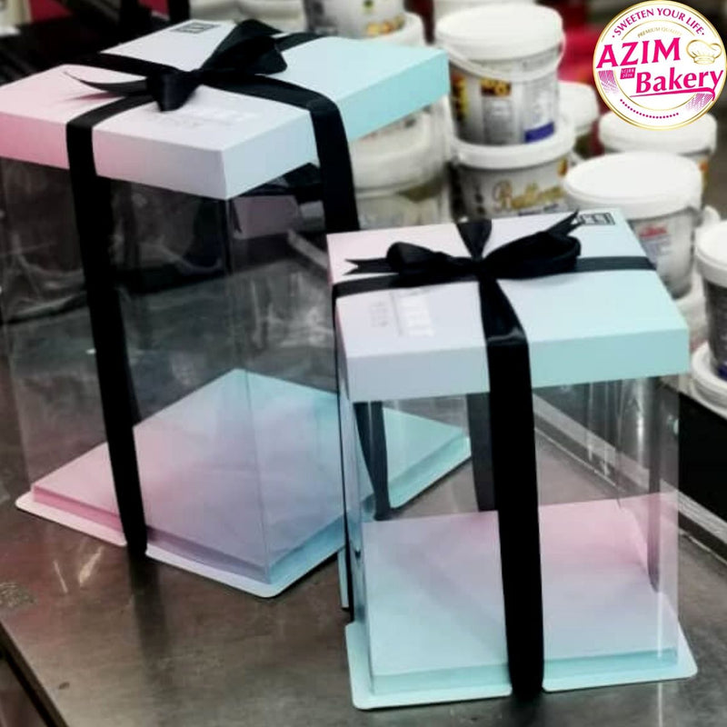 Transparent Cake Box (1PC)