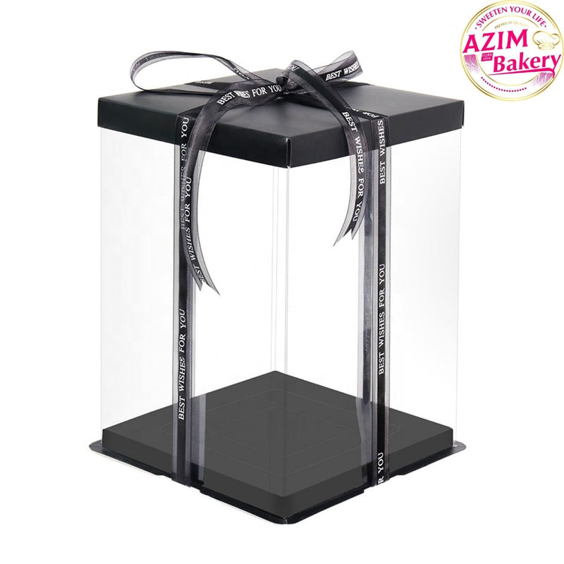 Transparent Cake Box (1PC)