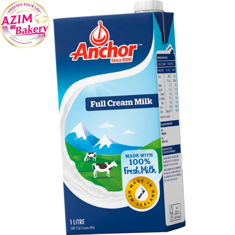 Anchor Full Cream Milk 1L