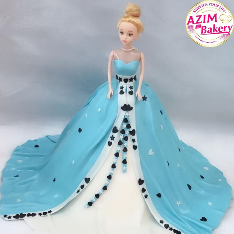 Barbie Doll Cake Topper (Random Design)