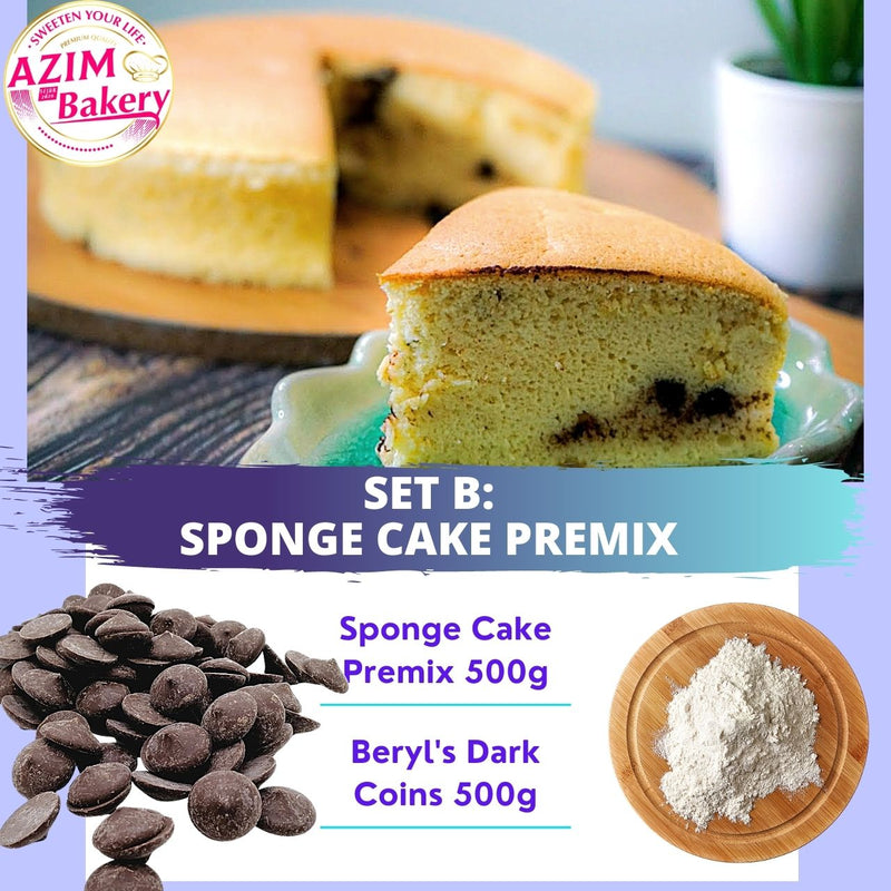 Set Raya Beryl's Sponge Cake Premix