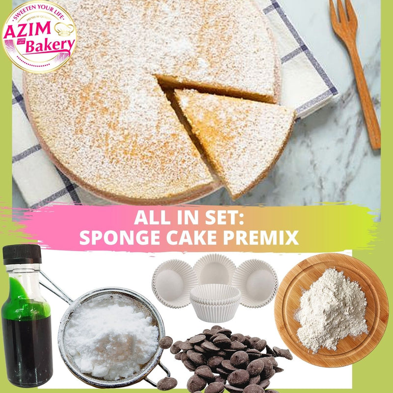 Set Raya Beryl's Sponge Cake Premix