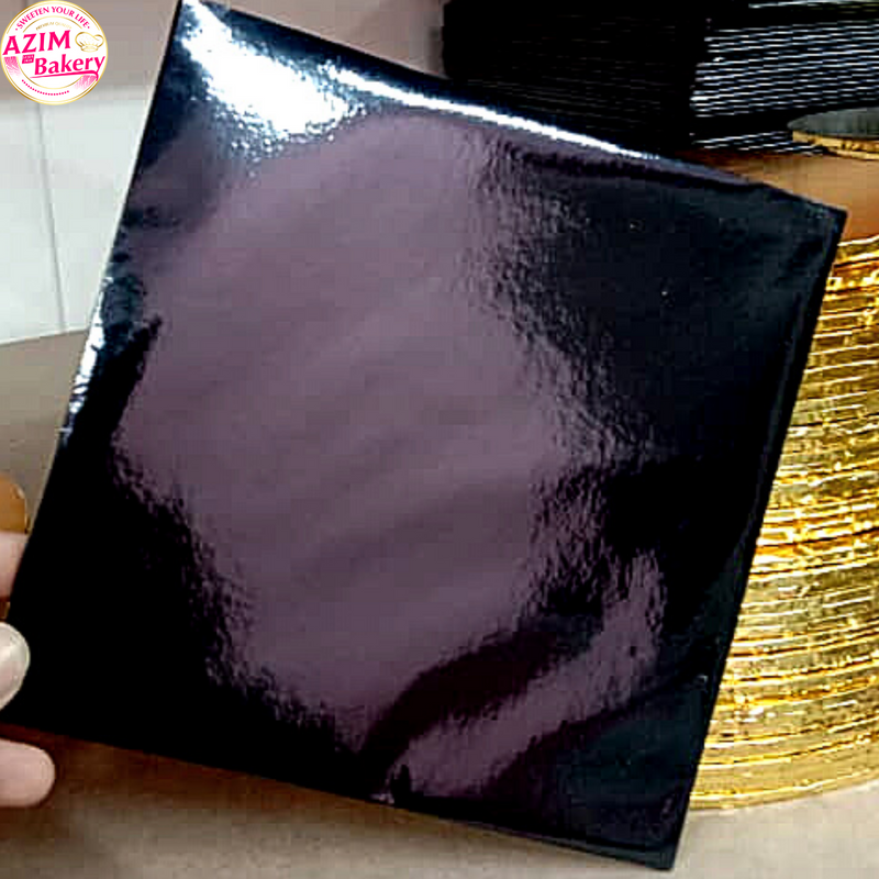 Cake Board SQ Black