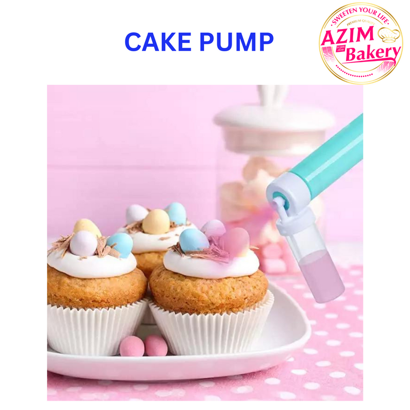 Manual Airbrush For Cake Decorating Tool Spray Gun Baking Cake Airbrush Pump for Cupcakes Cookies Dessert | By AZIM BAKERY