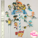 Boboiboy Set Cake Topper