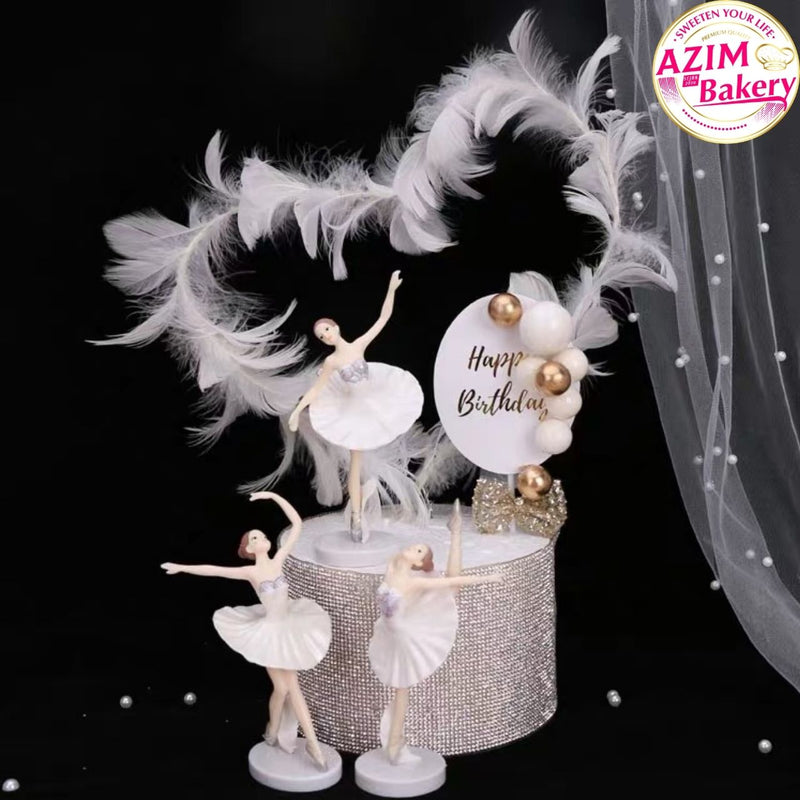 Cake Toys Ballet (3PCS)