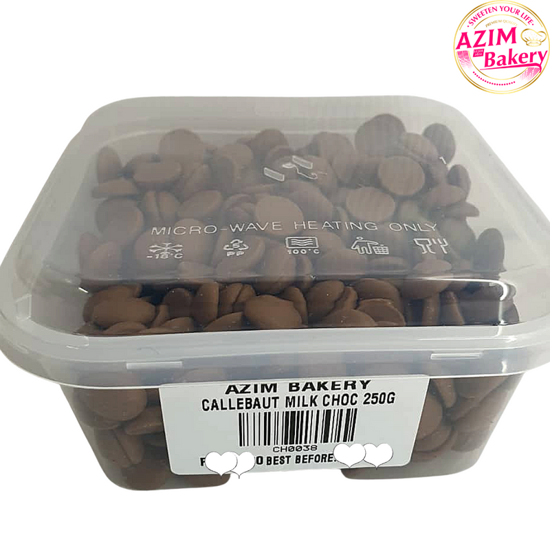 Callebaut Milk 8231kg |500g|250g