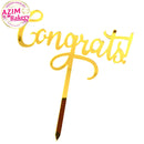 Congrats Cake Topper