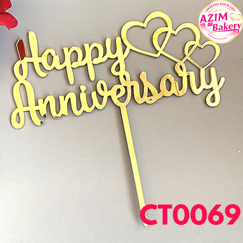 Anniversary Cake Topper