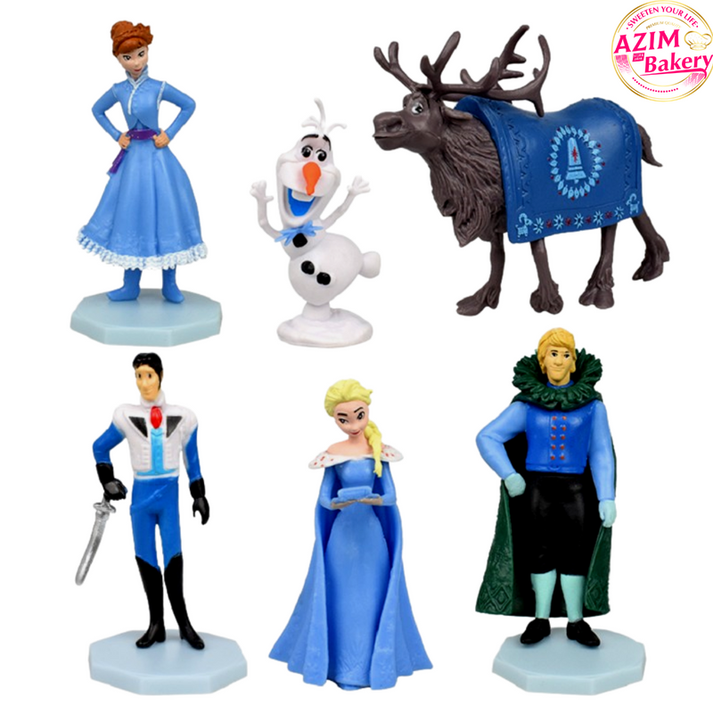 Cake Toy Frozen 6pcs