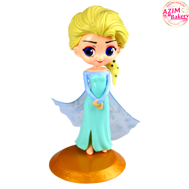 Elsa Turquoise Cake Toys