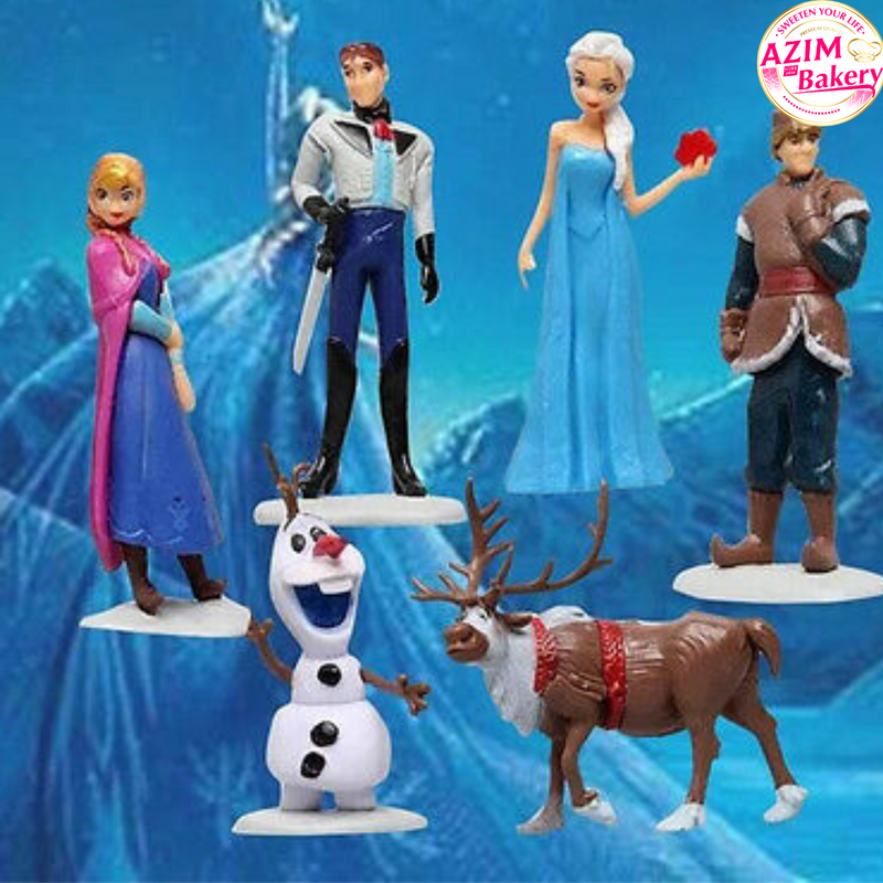 Frozen (6pc) Cake Toys