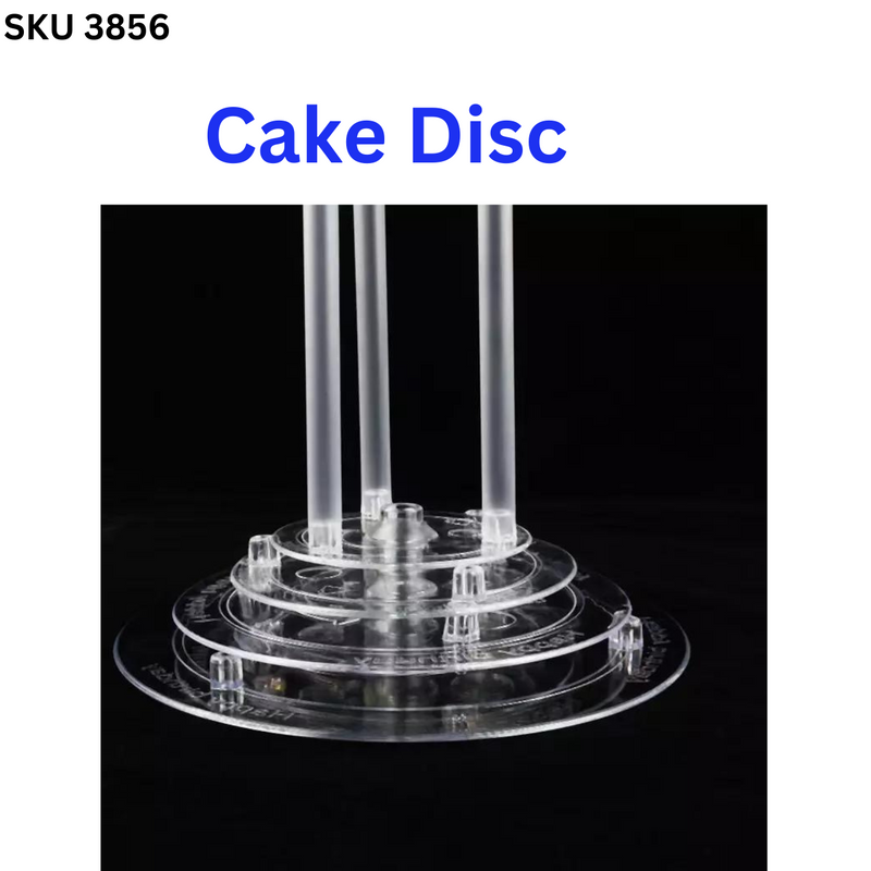 Multi-layer Cake Piling Bracket Support Frame Practical Cake Stands Round cake pillar cake pilling | By Azim Bakery