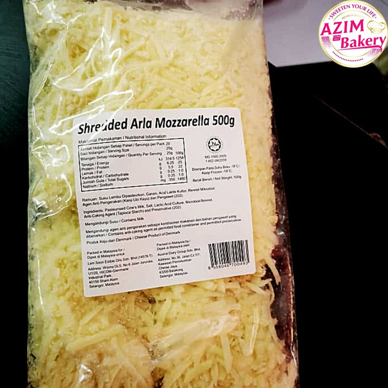 Arla Shredded Mozzarella 500g