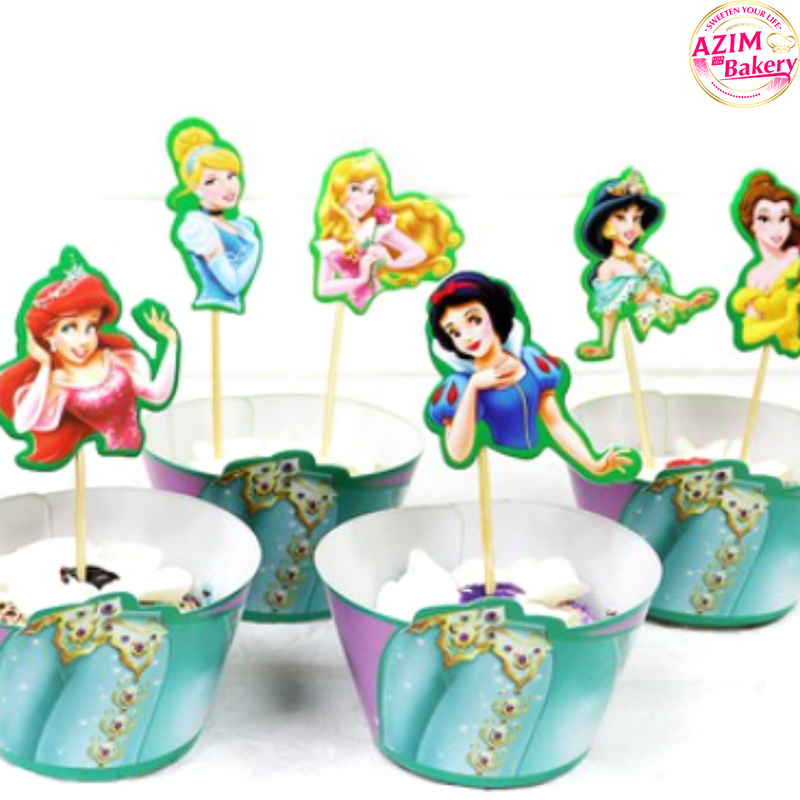 Disney Princess Cupcake Topper