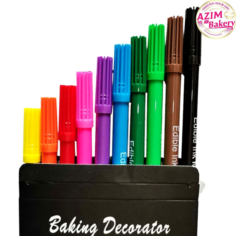 EDIBLE FOOD PEN SET / Black