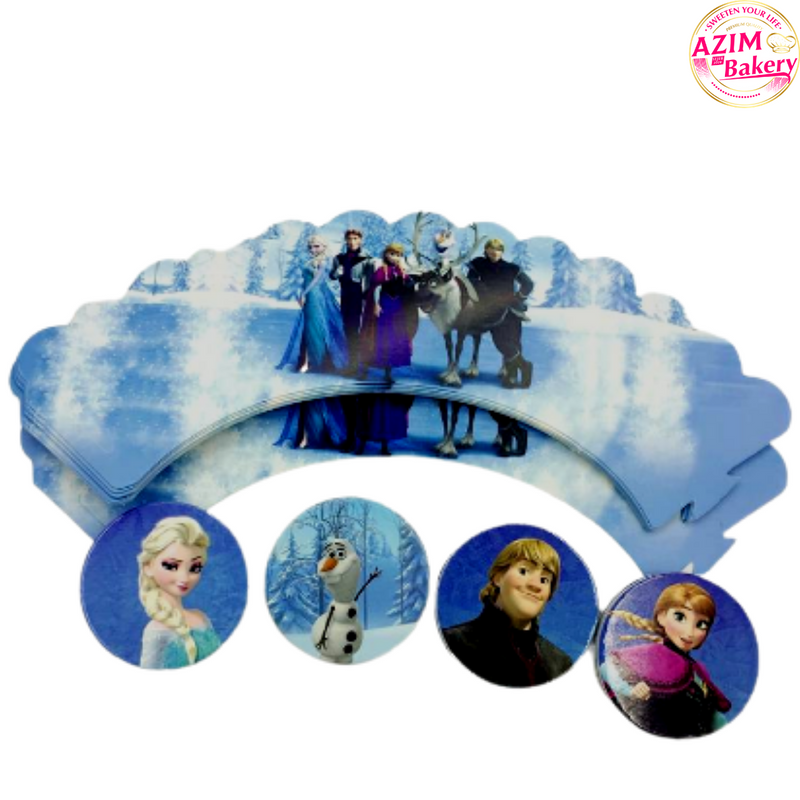 Frozen Cupcake Topper