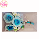 GUM PASTE FLOWER/ SUGAR PASTE FLOWER/ CAKE DECORATION/ DECORATION FLOWER (ROSE) EATABLE/ EDIBLE (HALAL) | BY AZIM BAKERY