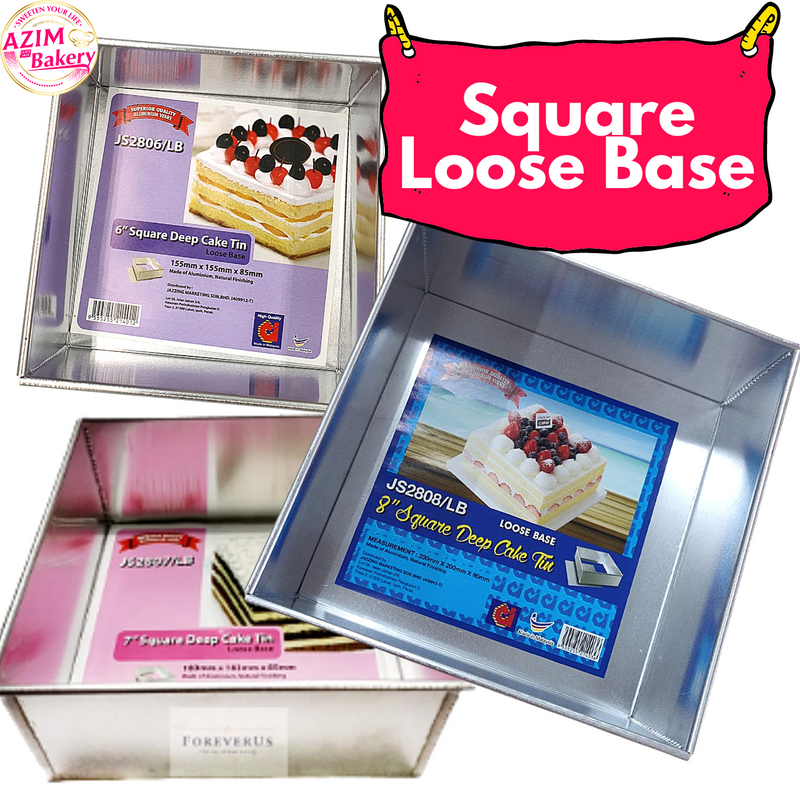 Square Deep Loose Base