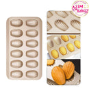 Madeleine Pan Shell Non Stick 12 Cups