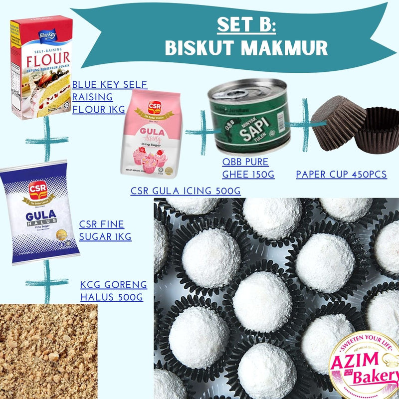 Set Raya Biskut Makmur Kacang