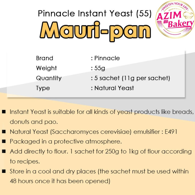 Mauripan Instant Yeast 55g