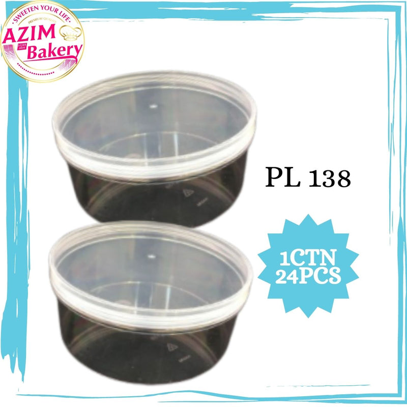 Cookies Container 1CTN PL138 + Screw Lid