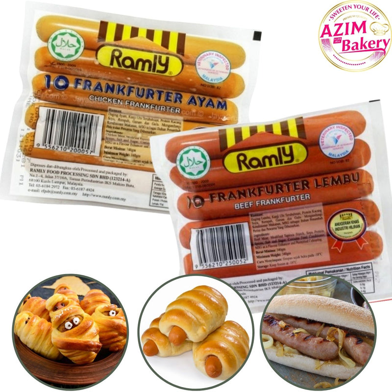 Ramly Frankfurter 340g