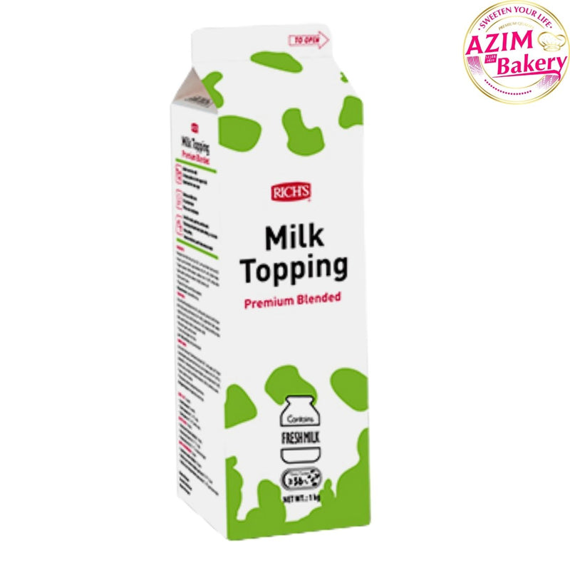 Rich's Milk Topping Cream 1L