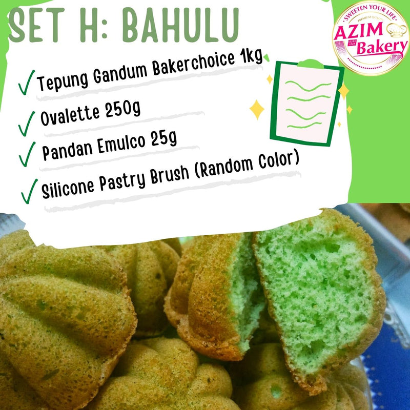 Set Raya Kuih Bahulu Berperisa