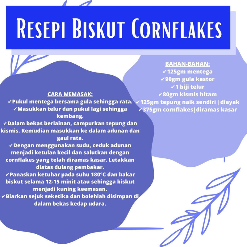 Set Raya Biskut Cornflakes