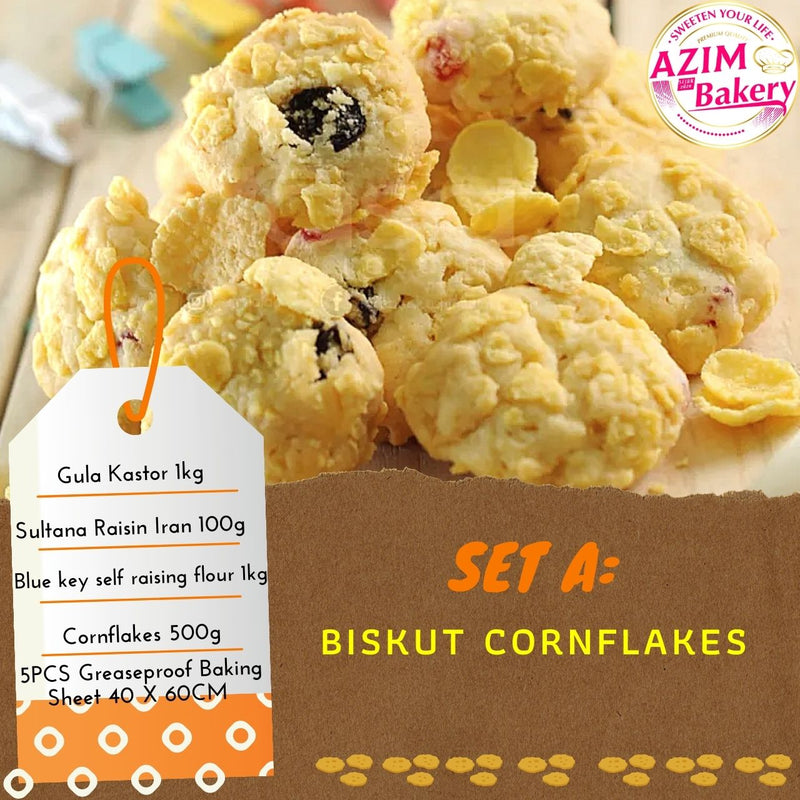 Set Raya Biskut Cornflakes