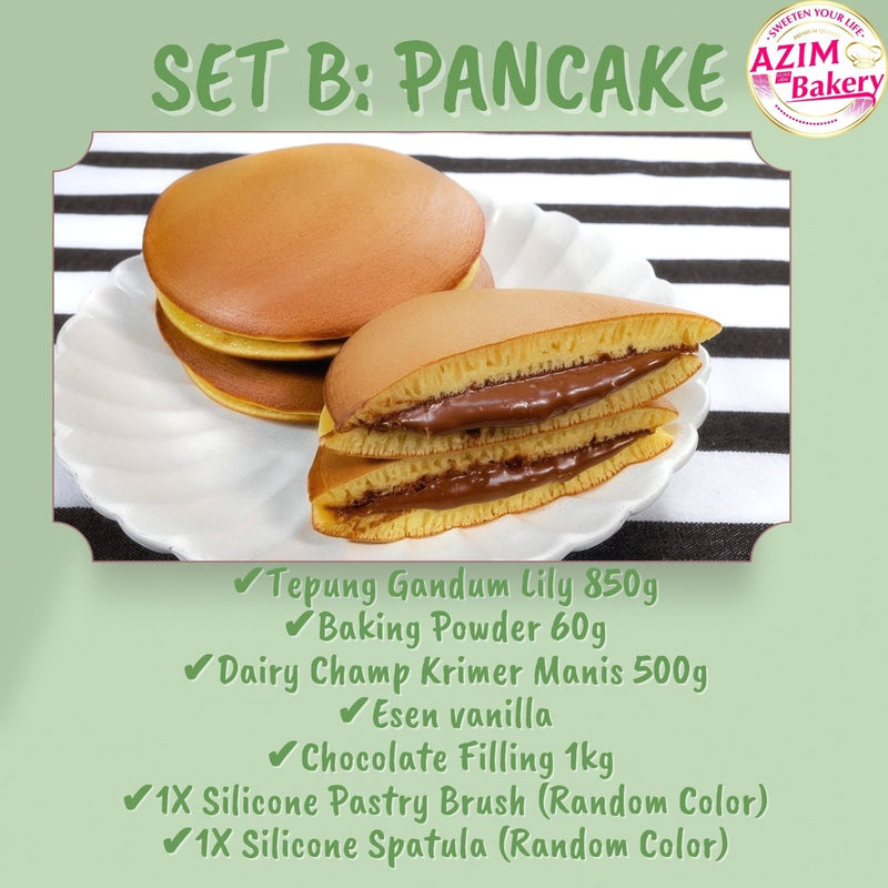 Set Pancake Dorayaki