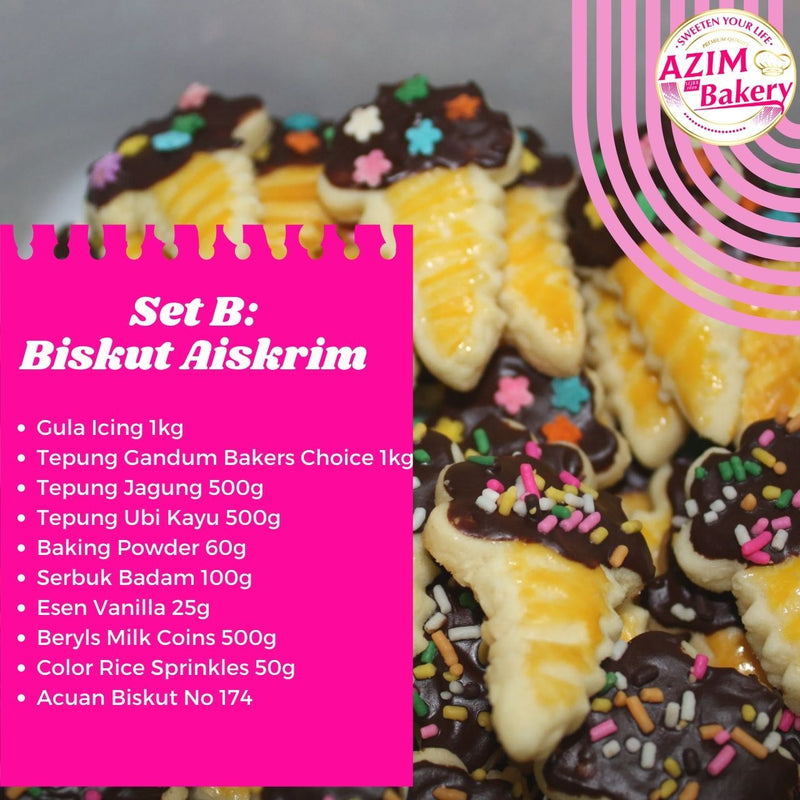 Set Raya Biskut Aiskrim