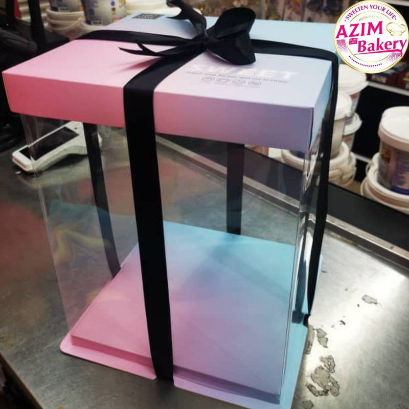 Transparent Cake Box (1PC)