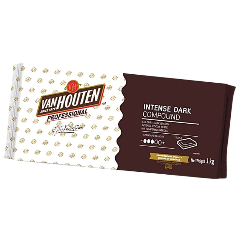 Van Houten Dark Chocolate Block 1KG | 200G